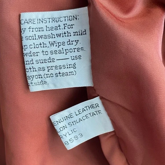 Members Only Brown Leather Jacket - Picture 12 of 15